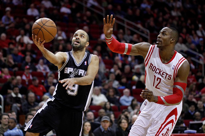 Tony Parker y Dwight Howard