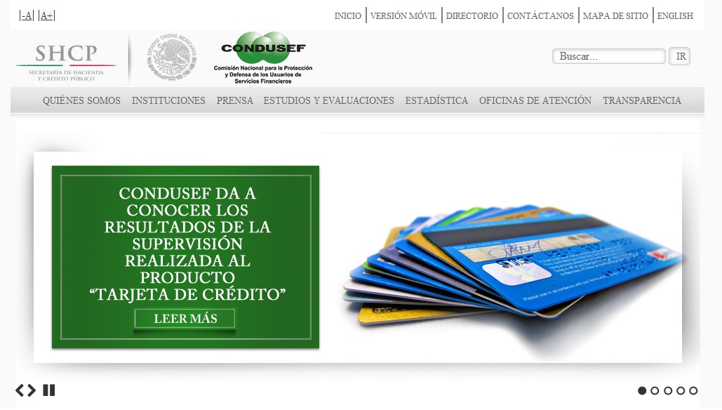 Ahora los usuarios podrán presentar quejas de entidades financieras en el portal de Condusef.