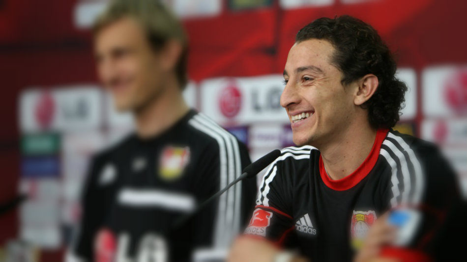Andrés Guardado, jugador del Bayer Leverkusen 