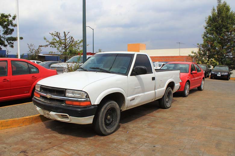 Los autos recuperados.