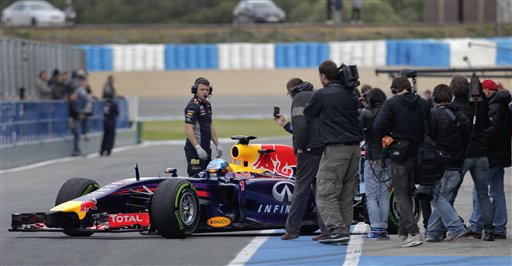 Red Bull abandona pruebas de Jerez