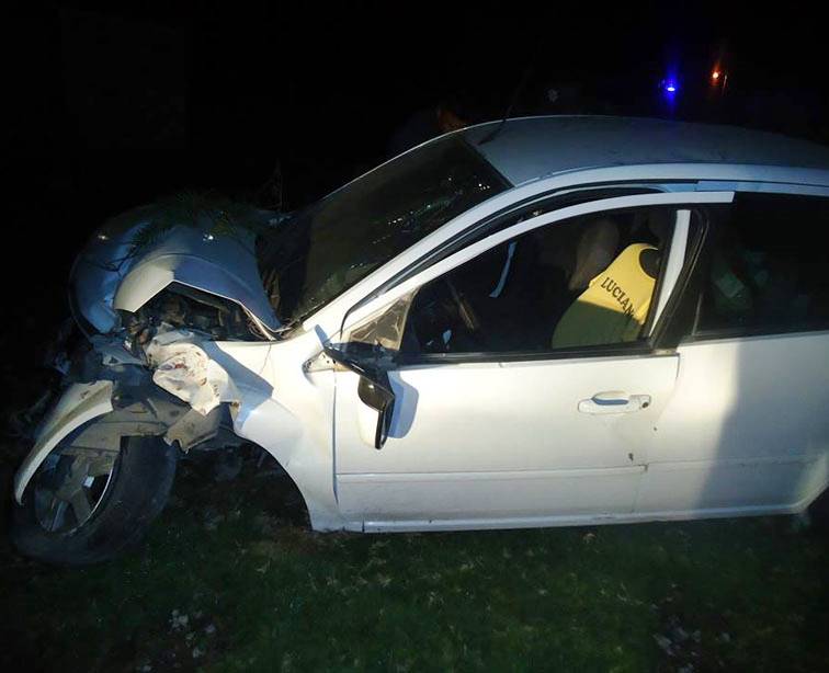 Accidente carretero. 