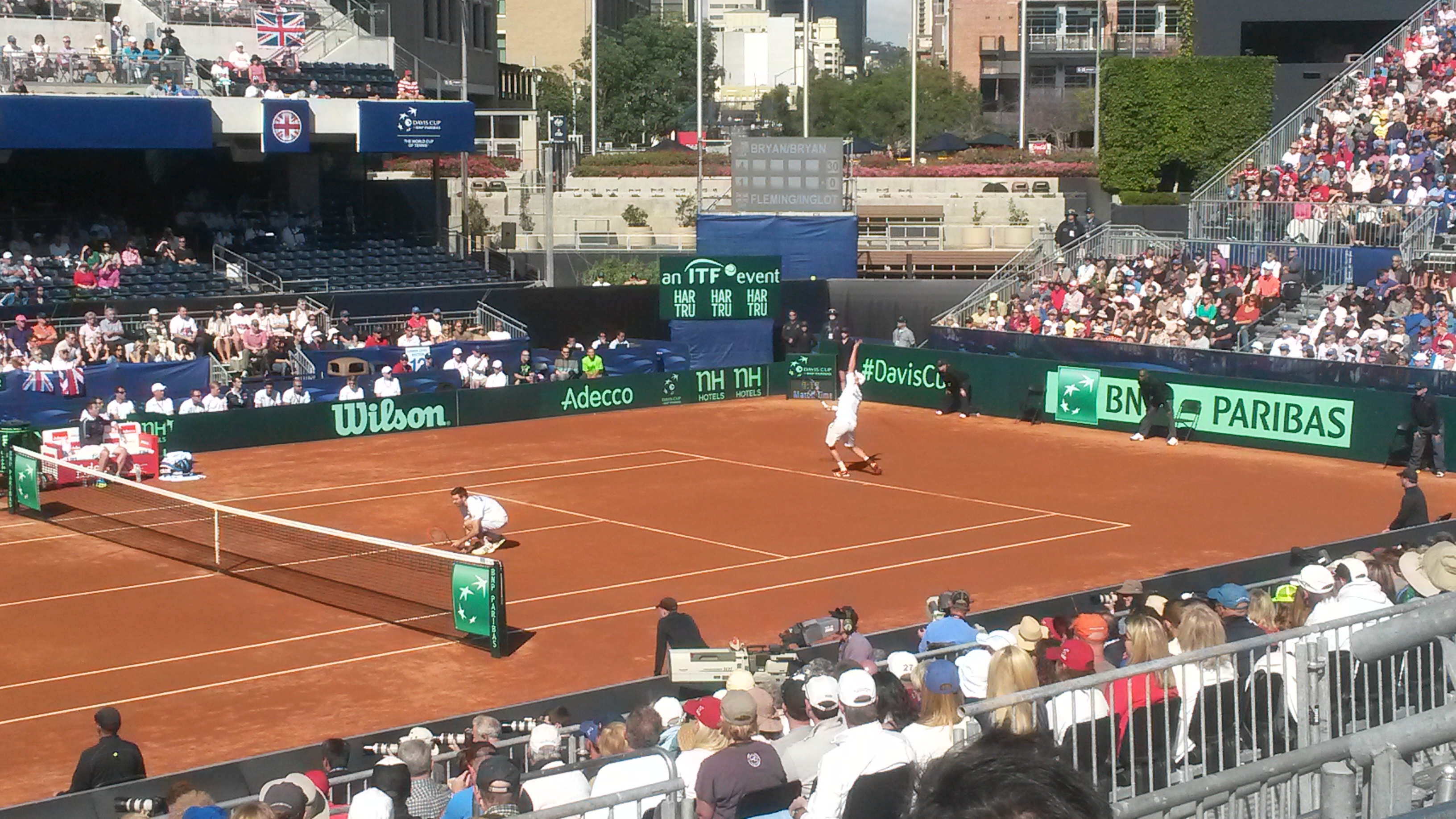 Hermanos Bryan en Copa Davis