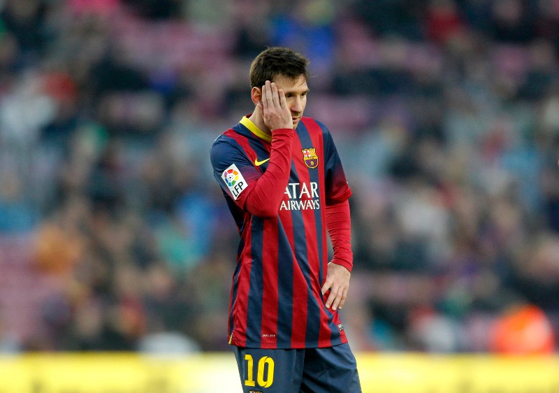 Messi lamentó la derrota