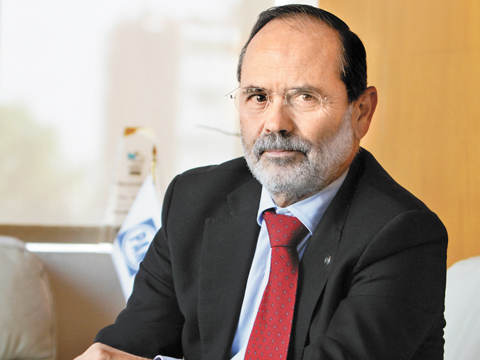 Gustavo Madero, líder nacional del PAN