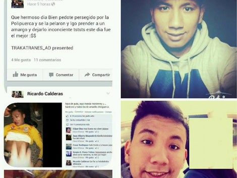 Ricardo Calderas se atribuyó el ataque.