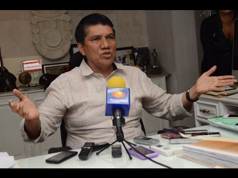 El alcalde de Chilpancingo, Mario Moreno Arcos.