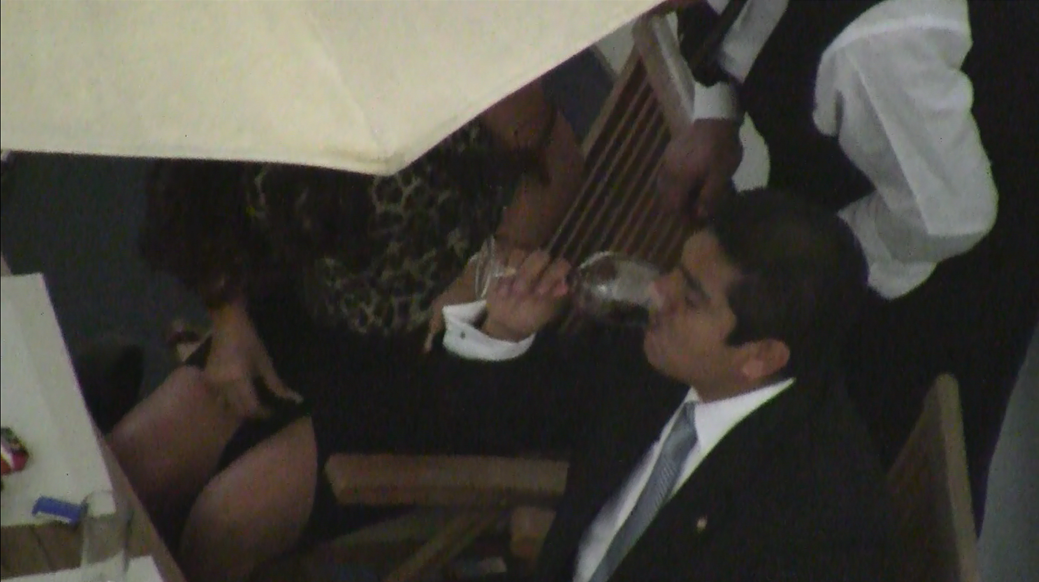 El senador panista realizó una fiesta en el Senado