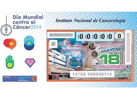 El vigésimo (cachito) de la serie cuesta 25 pesos.