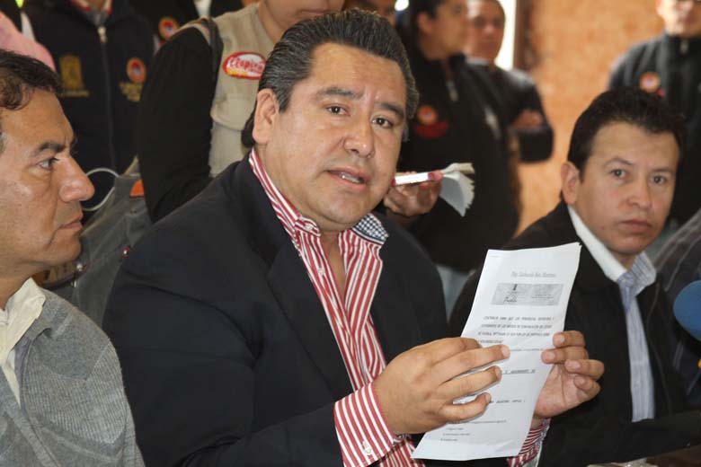 Leobardo Soto Martínez, dirigente de la CTM.