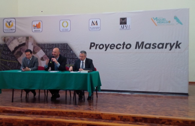 Las autoridades capitalinos indicaron que no habrá aumento del predial por obras de Masaryk