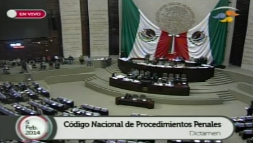 Discuten diputados Código Nacional de Procedimientos Penales
