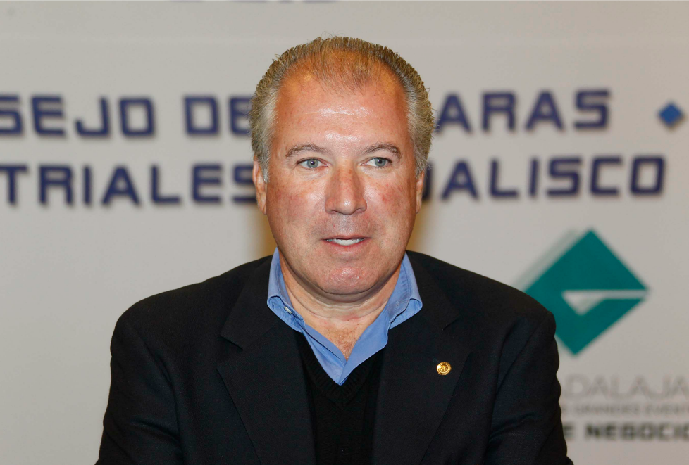 Eduardo Orendain Giovannini, presidente de la Cámara Nacional de la Industria del Tequila.