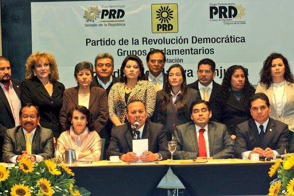 El PRD presentó su agenda legislativa este 5 de febrero.