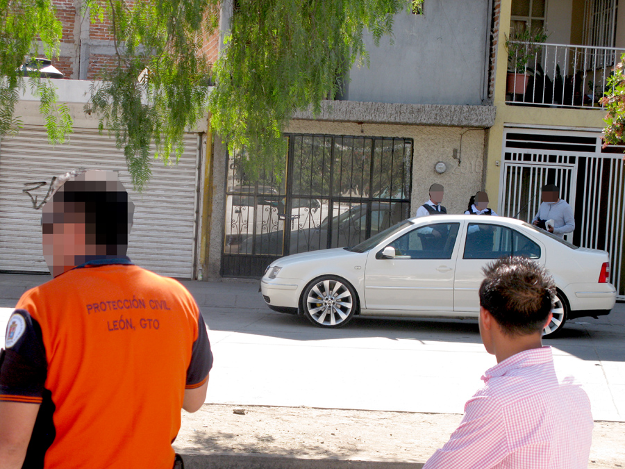 Protección Civil y la Policía Ministerial llegaron al domicilio.