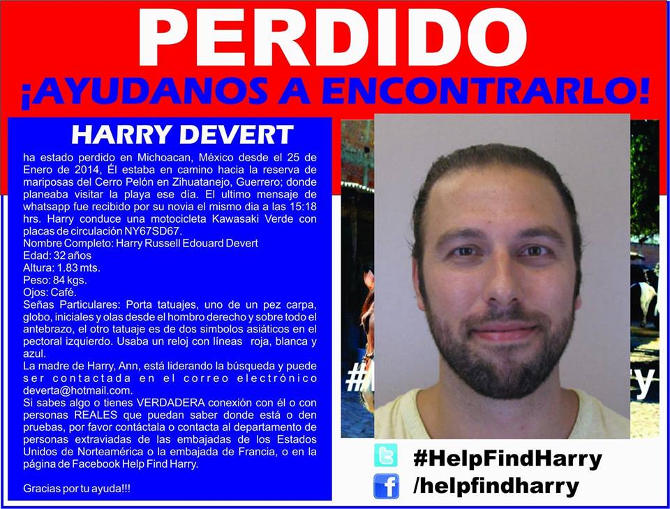 Buscan a Harry