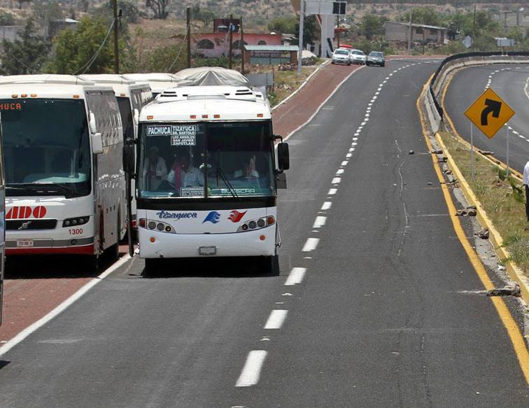 Carretera Pachuca- Tulancingo. 
