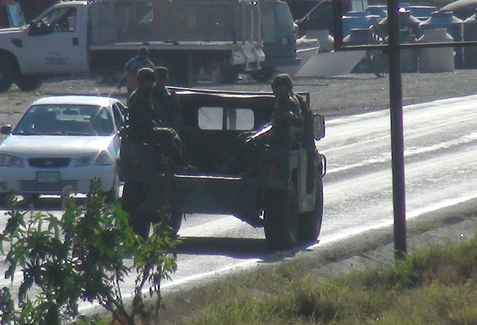 El Ejército realiza patrullajes en Acámbaro y Salvatierra.