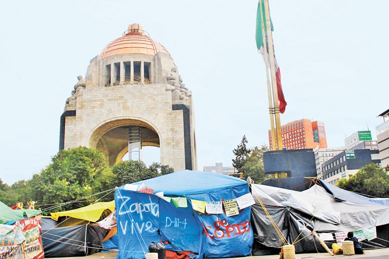 Algunos fueron despedidos por participar en las protestas contra la reforma educativa.
