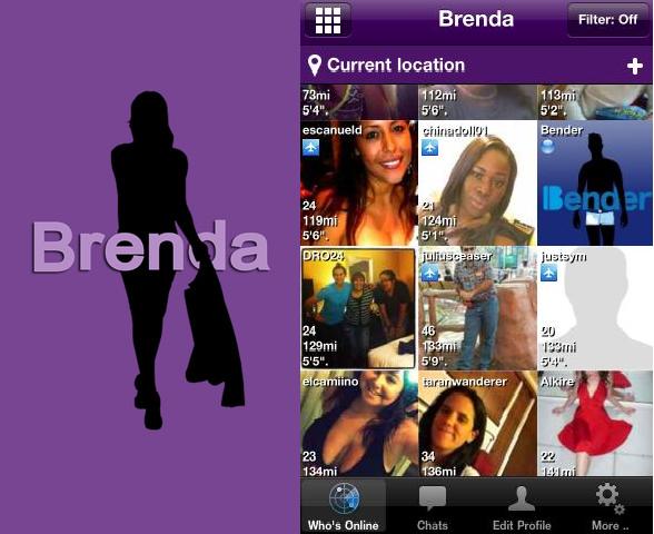 Brenda es una aplicación solo para mujeres.