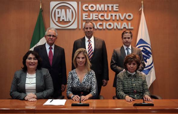 Comisión organizadora de la elección del dirigente nacional del PAN.