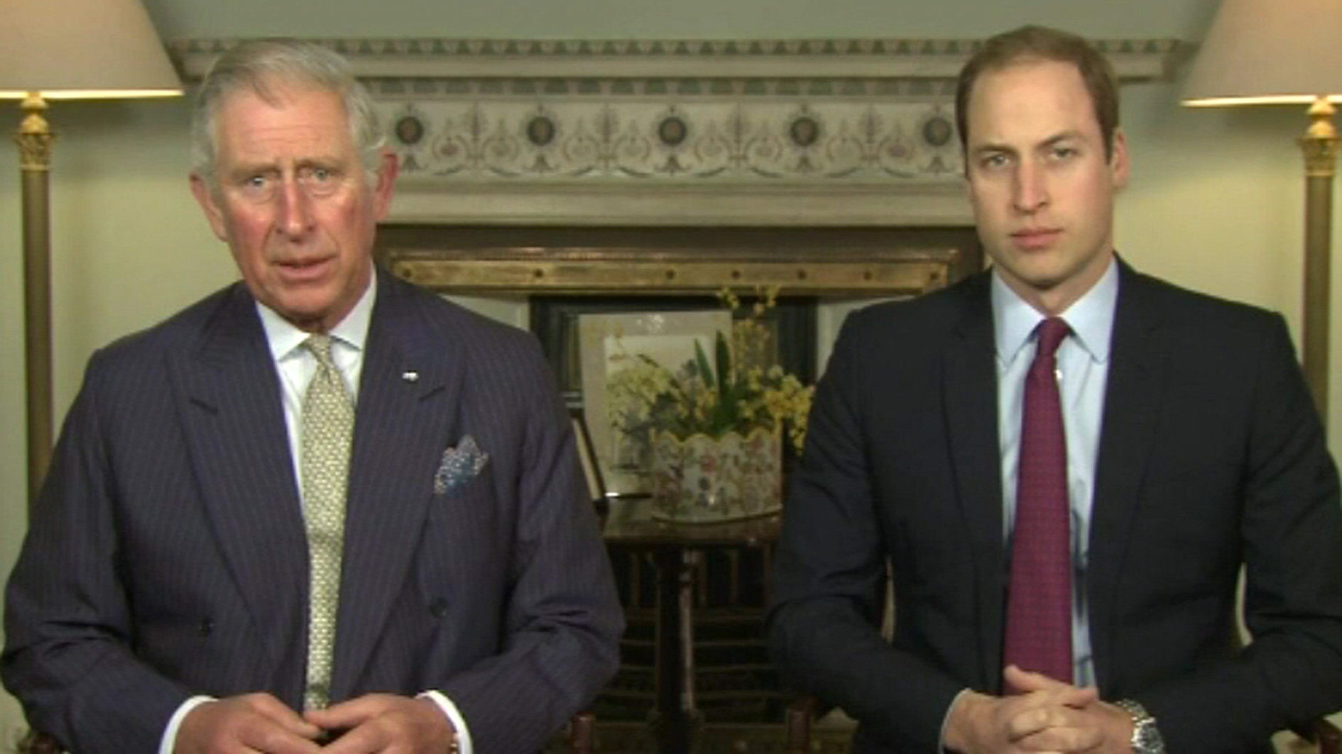 Príncipe Carlos y Guillermo