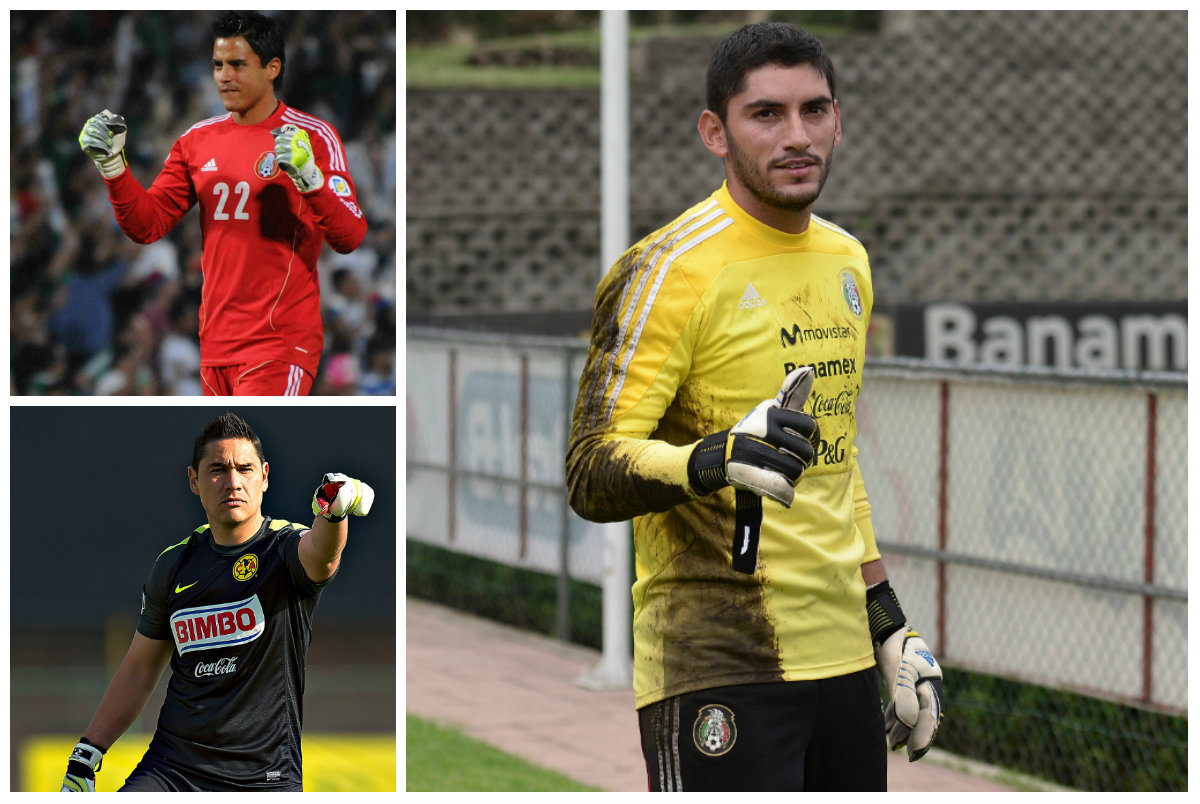 Alfredo Talavera, Moisés Muñoz y Jesús Corona 