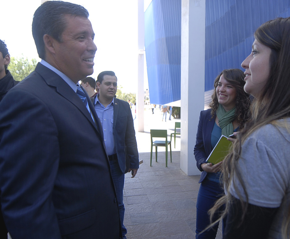 La iniciativa fue una una de las primeras actividades para Márquez.