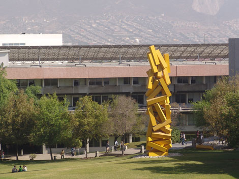 La obra lleva por nombre "Entropía".