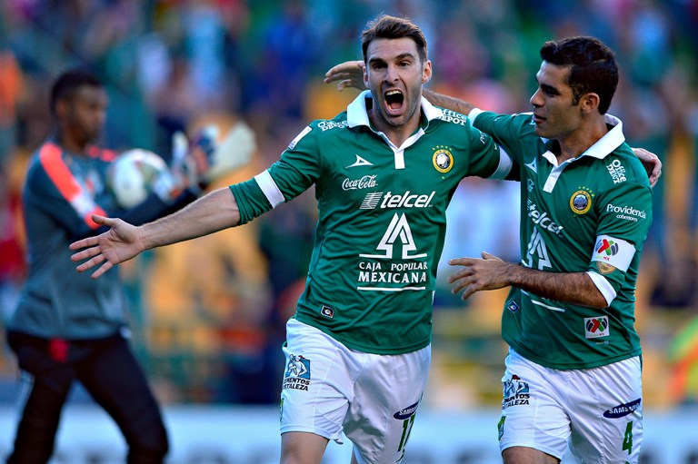 Boselli celebra su anotación frente al Flamengo