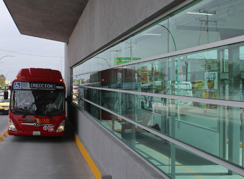 La Ecovía será abastecida con gas natural vehicular. 