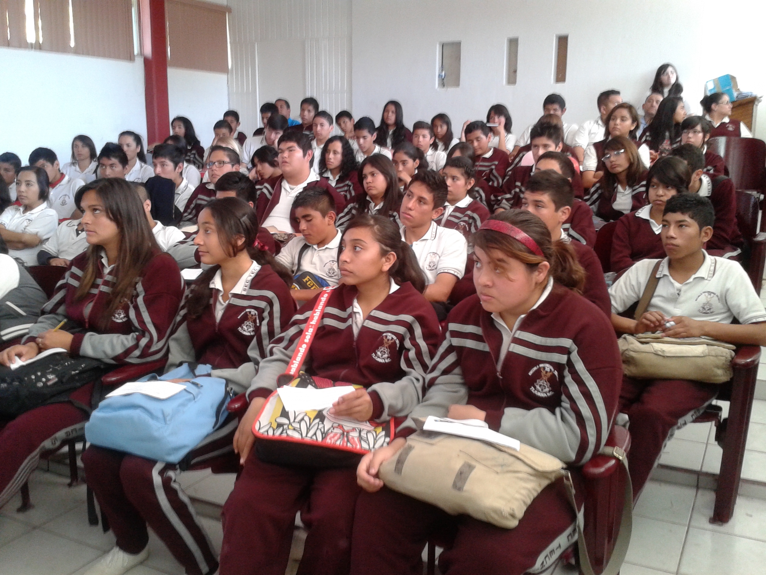 Alumnos de secundaria