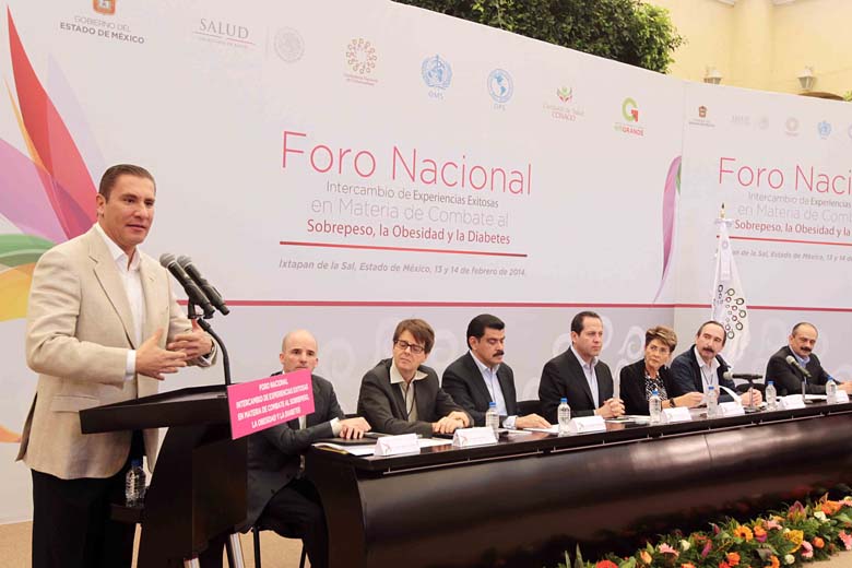 Clausuran Foro Nacional de experiencias exitosas en materia de combate al sobrepeso.