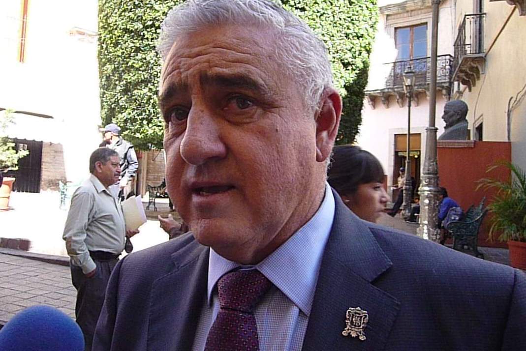 El alcalde Luis Gutiérrez Márquez. 
