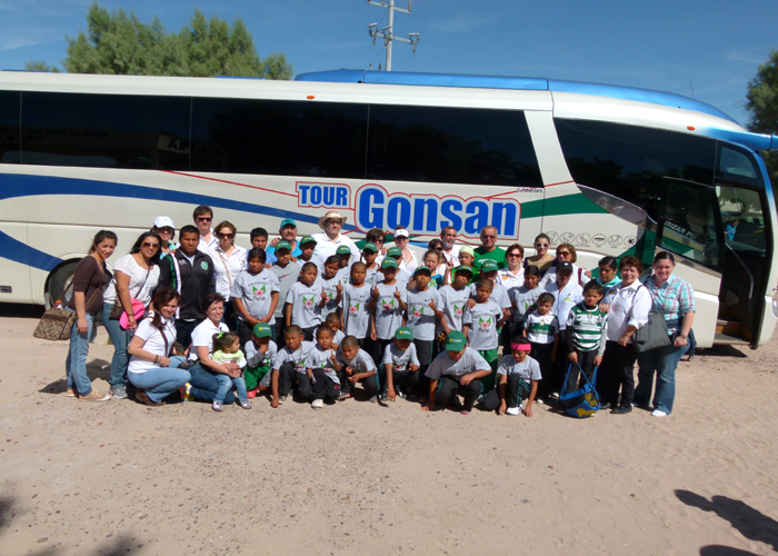 Concluyeron su visita a La Laguna al acudir a las Dunas de Bilbao en Viesca.