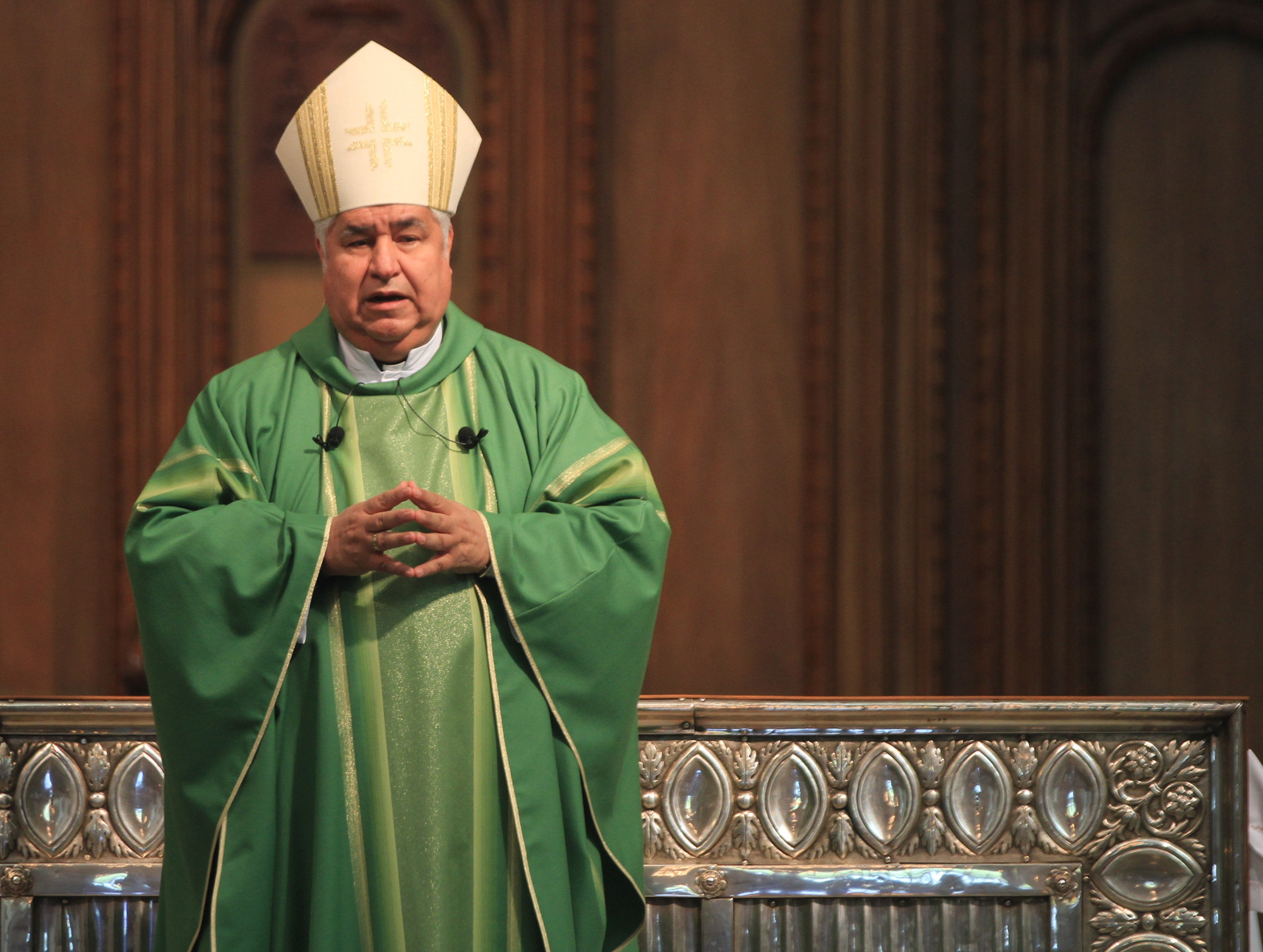 Rogelio Cabrera, arzobispo de Monterrey. 