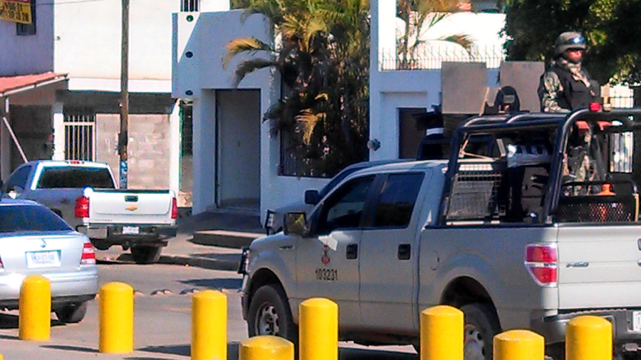 Elementos de la Marina realizaron un operativo en Culiacán.