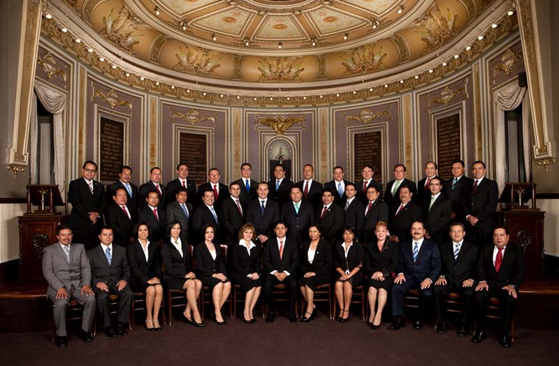 Integrantes de la LVIII Legislatura.