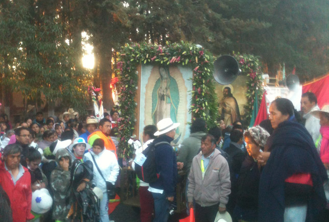 Peregrinación en Toluca