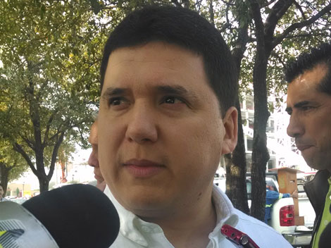 El alcalde de San Pedro, Ugo Ruiz Cortés.