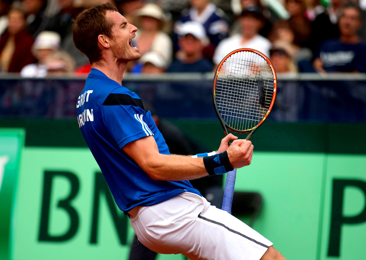 Andy Murray, tenista británico.