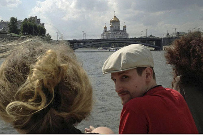 Edward Snowden, durante una visita turística en Moscú