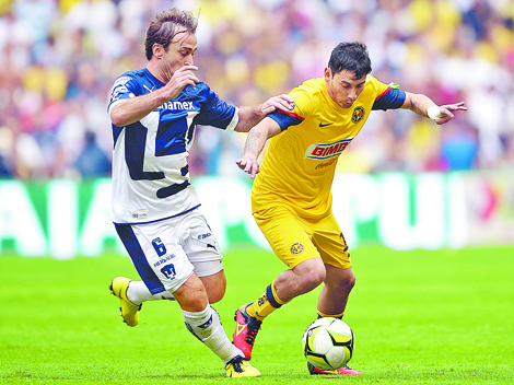 En el partido contra Pumas, de los cuartos de final del Clausura 2013