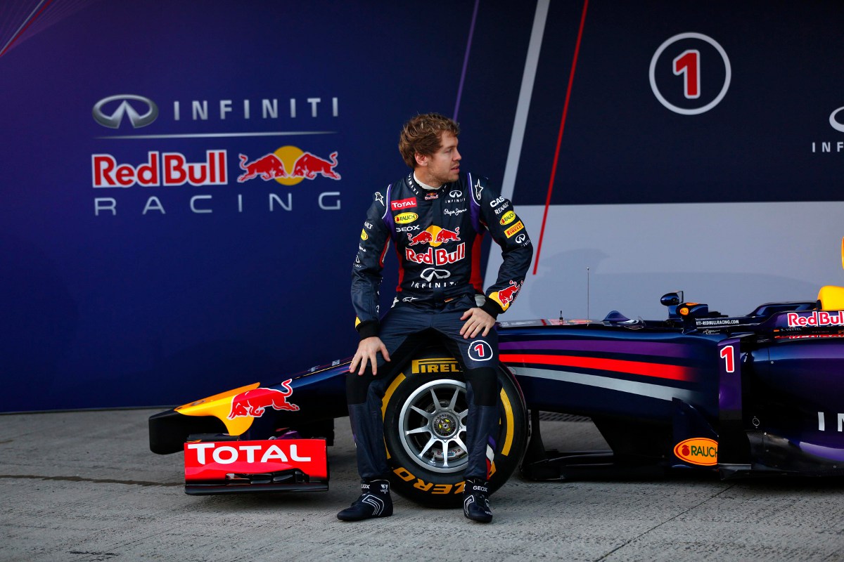 Sebastian Vettel y su RB10