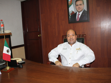 Manuel Cuan Delgado, presidente municipal de Pueblo Viejo.