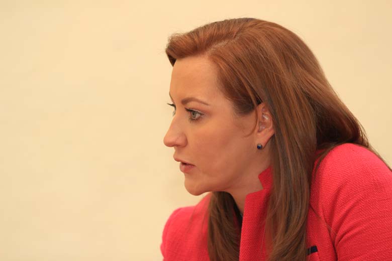 Martha Érika Alonso de Moreno Valle, presidenta del DIF Estatal.