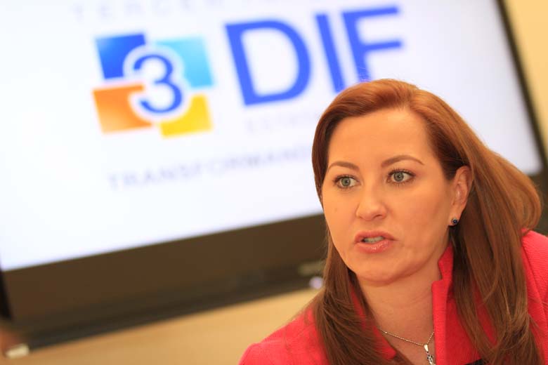 Martha Érika Alonso de Moreno Valle, presidenta del DIF Estatal.