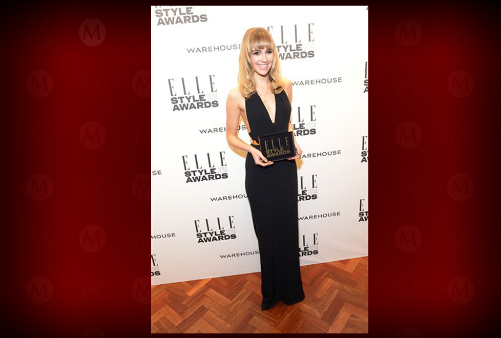 Suki Waterhouse fue reconocida como la Modelo del Año.