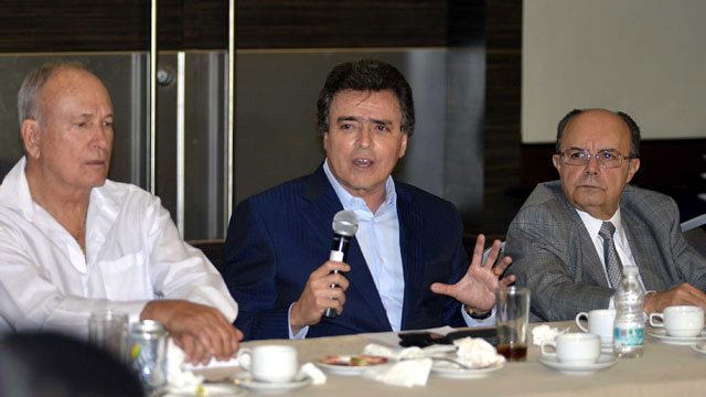 Cuauhtémoc Rodríguez, Alberto Uribe y Plinio Escalante