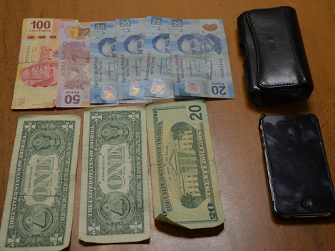 Dinero que ofrecieron para sobornar